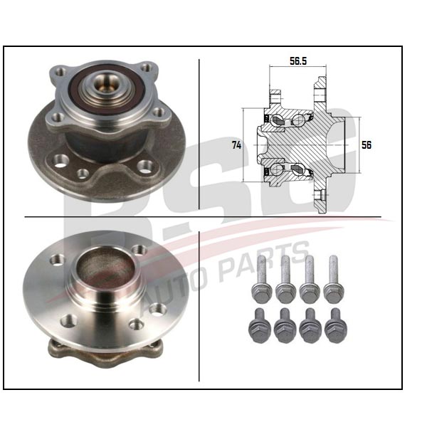 MINI R50 R53 R56 Porya Arka - Rulmanlı