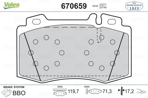 Mercedes W211 W203 W220 Ön Fren Balatası